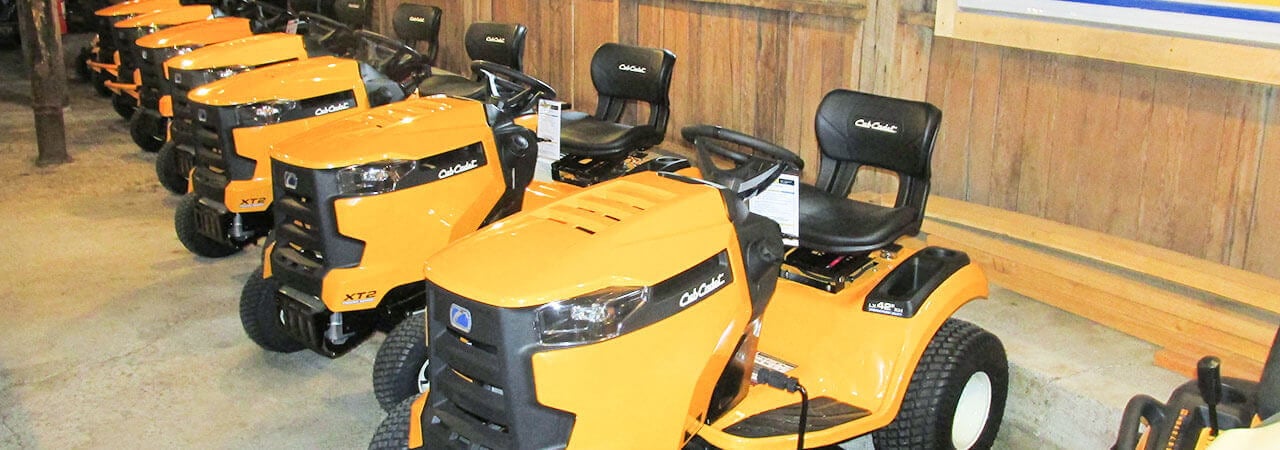 H.G. Violet is a Cub Cadet dealer